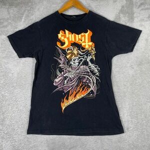 Ghost Band Re-Imperatour Shirt Mens Medium Black Graphic North America 2023 Tour